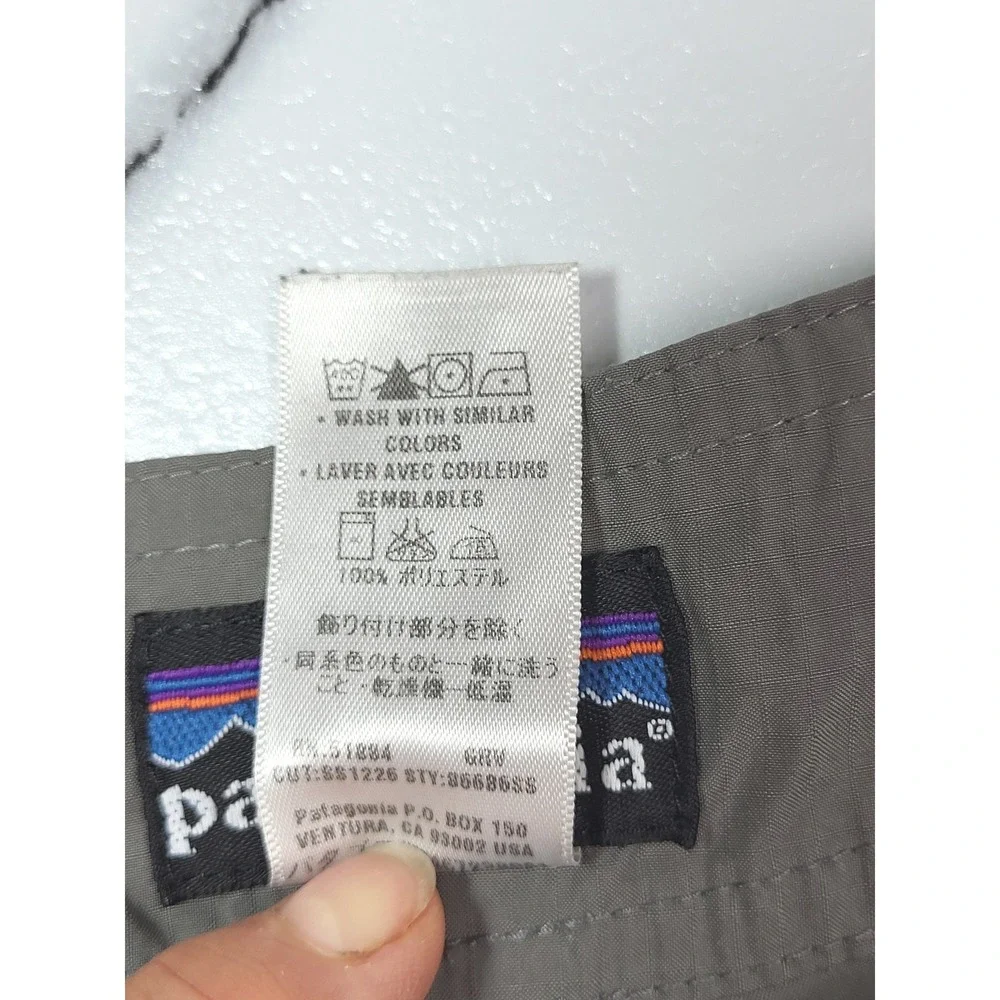 Patagonia Mens Board Shorts Grey Ripstop Surf Trunks 32 Outdoor Gorpcore Travel